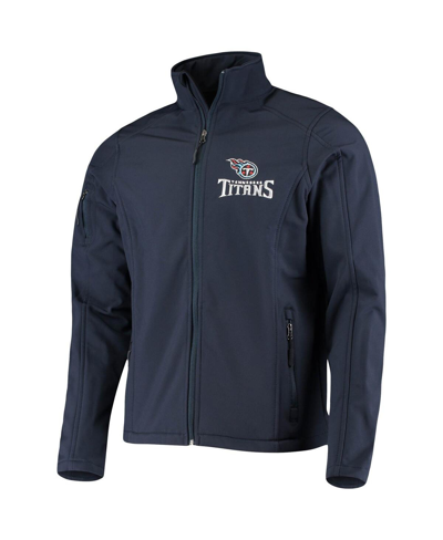 Dunbrooke Navy Tennessee Titans Sonoma Softshell Full-zip Jacket In Navy