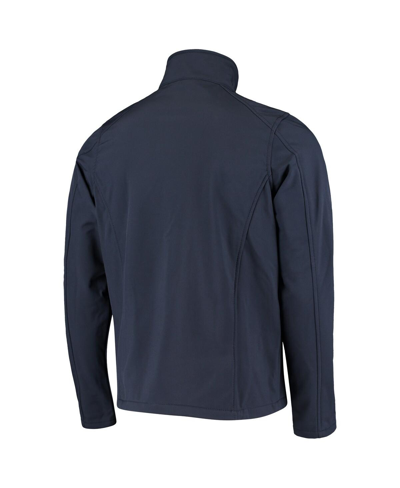 Shop Dunbrooke Men's  Navy Tennessee Titans Sonoma Softshell Full-zip Jacket