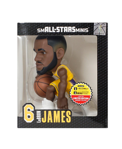 Shop Small-stars Lebron James Los Angeles Lakers  Minis Gold 6" Vinyl Figurine In Multi