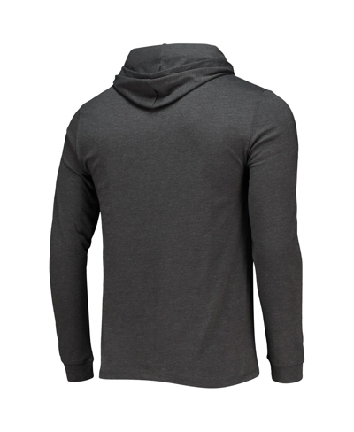Concepts Sport Black/heather Charcoal Ucf Knights Meter Long Sleeve Hoodie T-shirt & Jogger Pajama S In Black,heather Charcoal