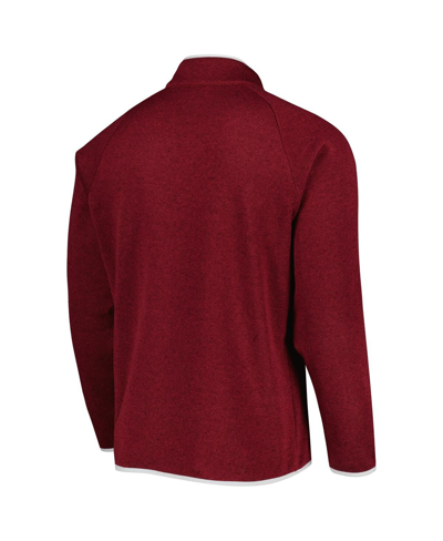 Columbia Men's  Maroon Texas A&m Aggies Canyon Point Raglan Half-zip Top In Maroon