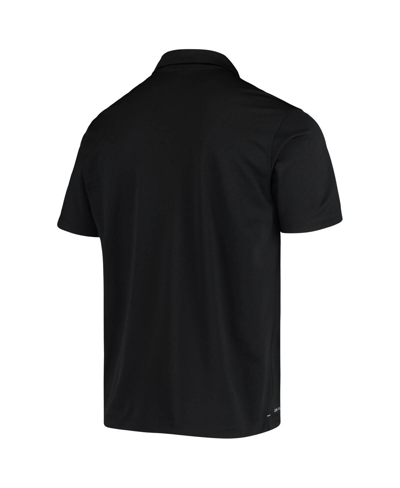 Shop Nike Men's  Black Colorado Buffaloes Primary Logo Varsity Performance Polo Shirt