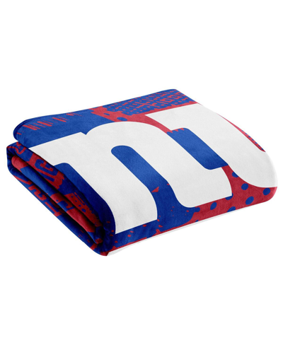 Logo Brands New York Giants 60" X 80" Hometown Blanket In Multi