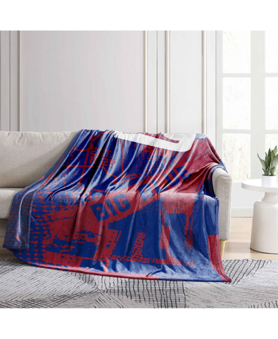 Logo Brands New York Giants 60" X 80" Hometown Blanket In Multi