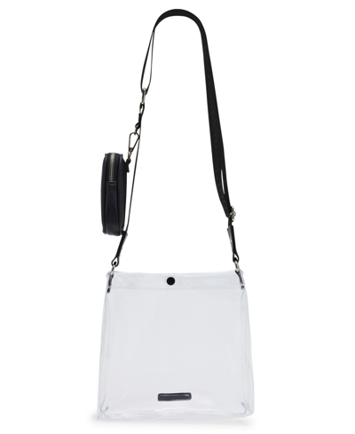 Shop Madden Girl Maeve Clear Tote In Black