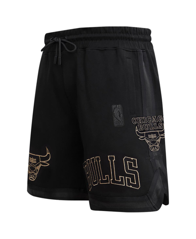 Pro Standard Men's  Black Chicago Bulls Shorts In Black