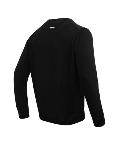 Pro Standard Black Cincinnati Bengals Prep Knit Sweater In Black