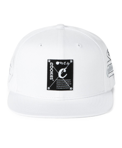Cookies Men's  Clothing White Key Largo Snapback Hat In White