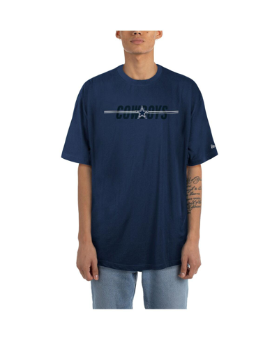 Shop New Era Men's  Navy Dallas Cowboys 2023 Nfl Training Camp T-shirt