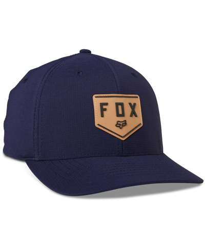 Shop Fox Men's  Navy Shield Tech Flex Hat