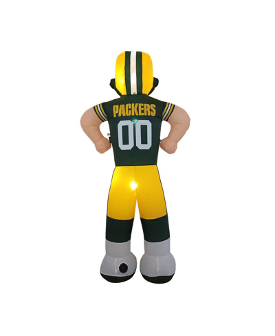 Logo Brands Green Bay Packers Player Lawn Inflatable In Multi