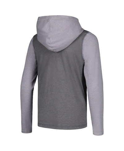 Garb Youth  Charcoal Colorado Buffaloes Connor Hoodie Raglan Long Sleeve T-shirt In Charcoal
