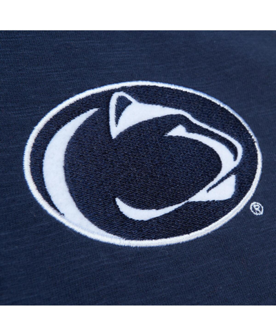 Shop Mitchell & Ness Men's  Navy Penn State Nittany Lions Legendary Slub Raglan Long Sleeve T-shirt