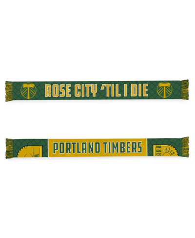 Shop Fanatics Men's  Portland Timbers Scarf In Green