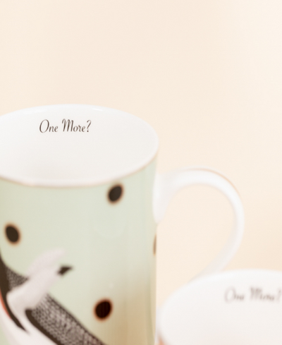 Yvonne Ellen Penguin And Polar Bear Mugs, Set Of 2 In Multi