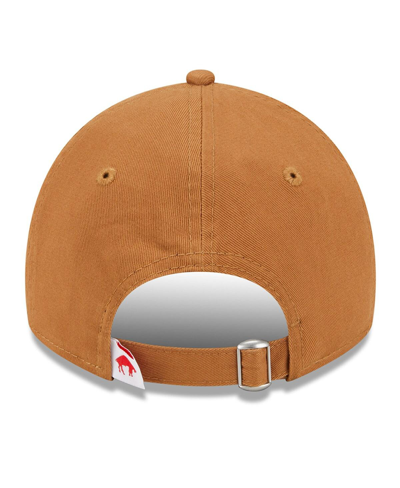 Shop New Era Men's  Brown Buffalo Bills Throwback Main Core Classic 2.0 9twenty Adjustable Hat