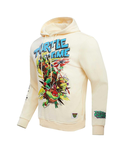 Shop Freeze Max Men's And Women's  Natural Teenage Mutant Ninja Turtles Turtle Time Pullover Hoodie