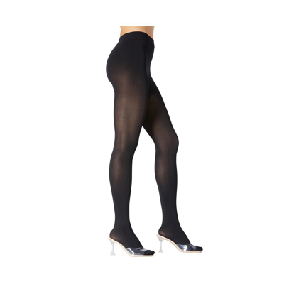 Shop Stems Premium Opaque Tights In Black