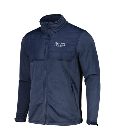 Shop Dunbrooke Men's  Heather Navy Tampa Bay Rays Explorer Full-zip Jacket
