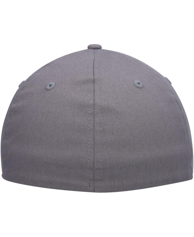 Shop Fox Men's  Gray Epicycle 2.0 Blue Logo Flex Hat