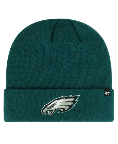 Shop 47 Brand Men's ' Midnight Green Philadelphia Eagles Secondary Cuffed Knit Hat