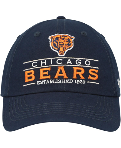 Shop 47 Brand Men's ' Navy Chicago Bears Vernon Clean Up Adjustable Hat
