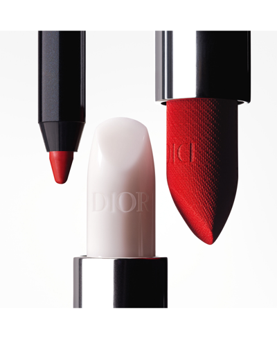 Shop Dior Rouge  Contour Lip Liner Pencil In Fahrenheit - A Flamboyant Brick Red