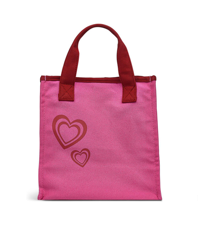 Shop Radley London Valentines Small Cotton Open Grab In Coulis
