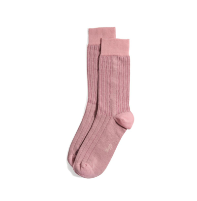 Shop Stems Lola Cashmere Comfort Crew Socks In Blush