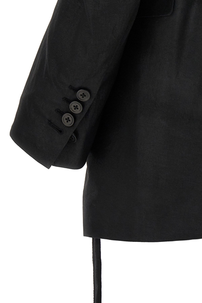 Shop Ann Demeulemeester Women 'agnes' Blazer Jacket In Black