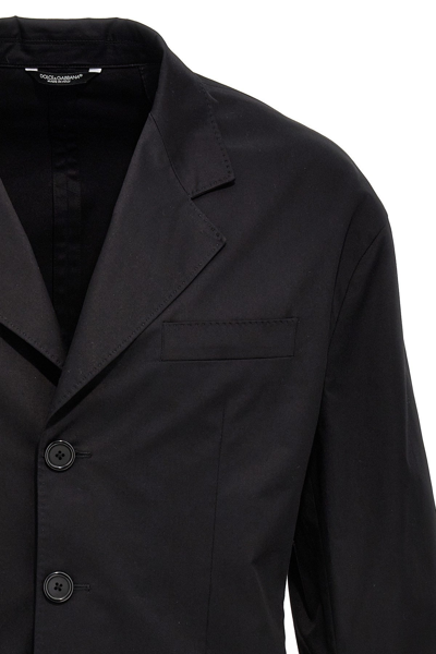 Shop Dolce & Gabbana Men 're-edition S/s 1992' Blazer Jacket In Black