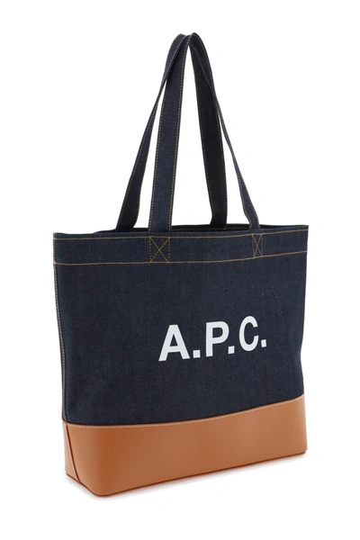 Shop Apc A.p.c. Axel E/w Tote Bag