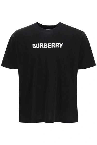 Shop Burberry Harriston Replen T Shirt With Logo Print