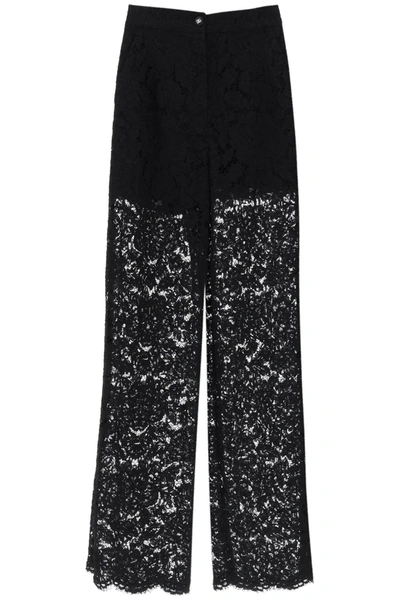 Shop Dolce & Gabbana Lace Pants