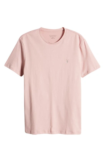 Shop Allsaints Brace Tonic Slim Fit Cotton T-shirt In Bloom Pink