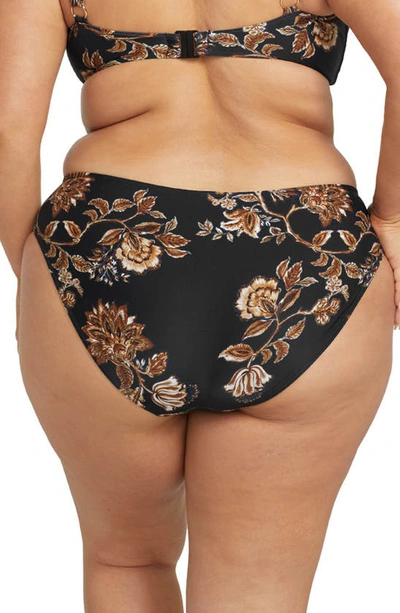 Artesands Chantique Monet Curve Bikini Bottoms In Black