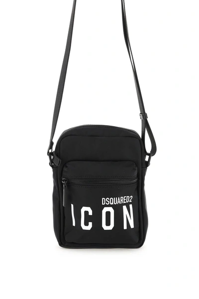 Shop Dsquared2 Nylon Icon Crossbody Bag