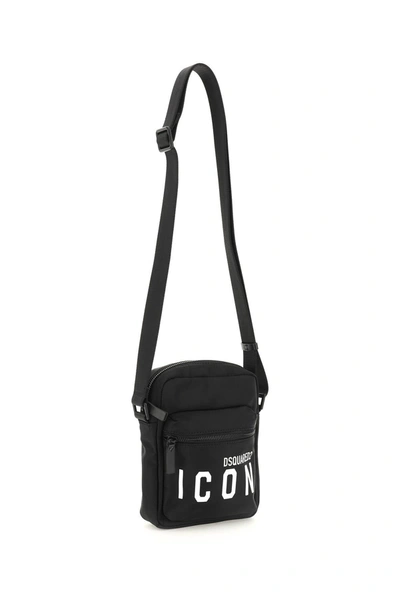 Shop Dsquared2 Nylon Icon Crossbody Bag
