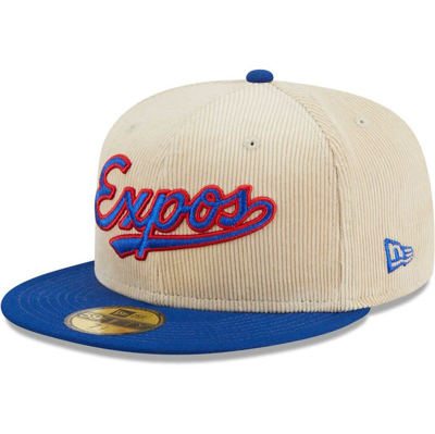 Shop New Era White Montreal Expos Cooperstown Collection Corduroy Classic 59fifty Fitted Hat