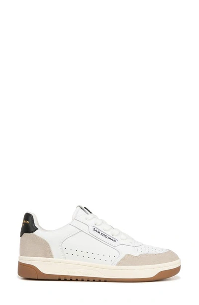 Shop Sam Edelman Harper Sneaker In White/ Black