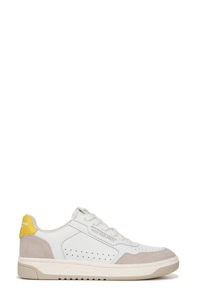 Shop Sam Edelman Harper Sneaker In White/ Sunflower Se