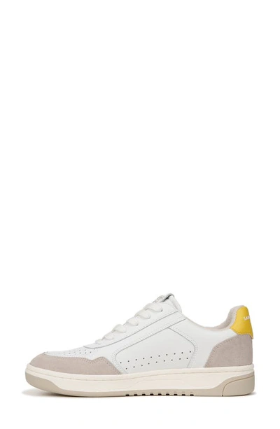 Shop Sam Edelman Harper Sneaker In White/ Sunflower Se