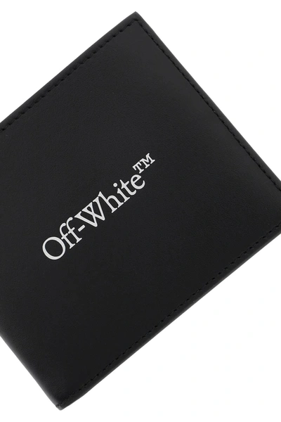 Shop Off-white Off White Bookish Logo Bi Fold Wallet