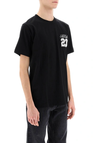 Shop Off-white Off White Crew Neck T Shirt With 23 Logo