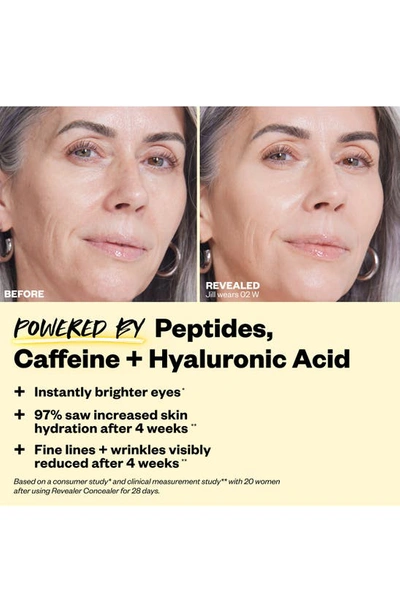 Kosas Revealer Super Creamy + Brightening Concealer With Caffeine And Hyaluronic Acid Tone 6.3 N 0.20 oz In Shade 6.3 N