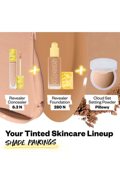 Kosas Revealer Super Creamy + Brightening Concealer With Caffeine And Hyaluronic Acid Tone 6.3 N 0.20 oz In Shade 6.3 N