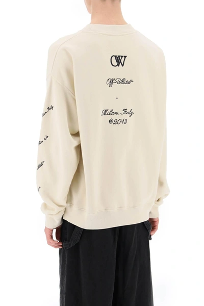 Shop Off-white Off White Skate Sweatshirt With 23 Logo