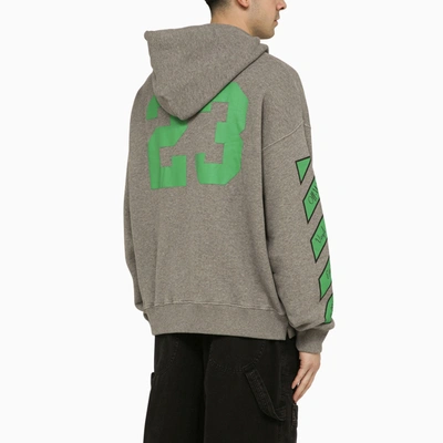 Shop Off-white Off White™ Grey Skate Ow 23 Hoodie