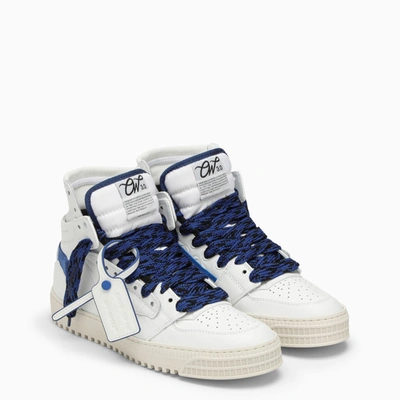 Shop Off-white Off White™ Off Court 3.0 White/ Blue Navy High Trainer