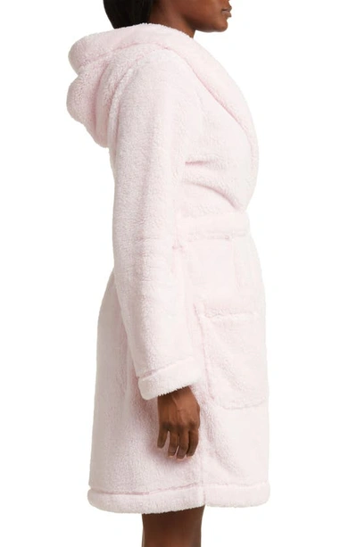 Shop Ugg Aarti Faux Shearling Hooded Robe In Patisserie